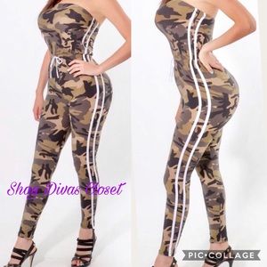 Camouflage Jumpsuit